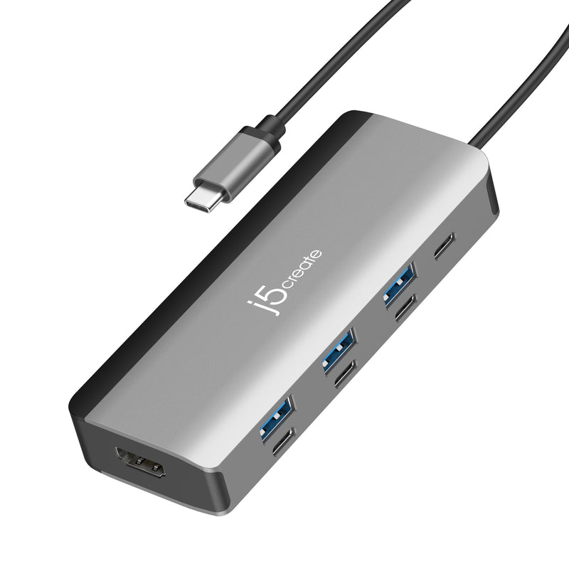 JCD362 USB-C to 4K144Hz HDMI+PD100W 8in1 マルチハブ