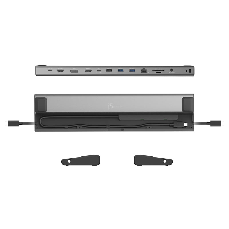 JCD554　USB4 Triple Display 12in1ドッキングステーション（Thunderbolt3/4対応）近日発売