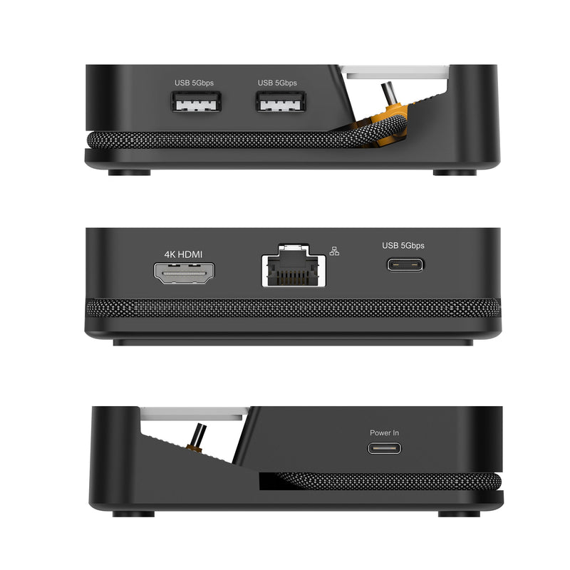 JCD624 USB-C 6in1 スマホ & ゲーム機 ドックスタンド For Switchシリーズ、Steam Deck、ROG Ally