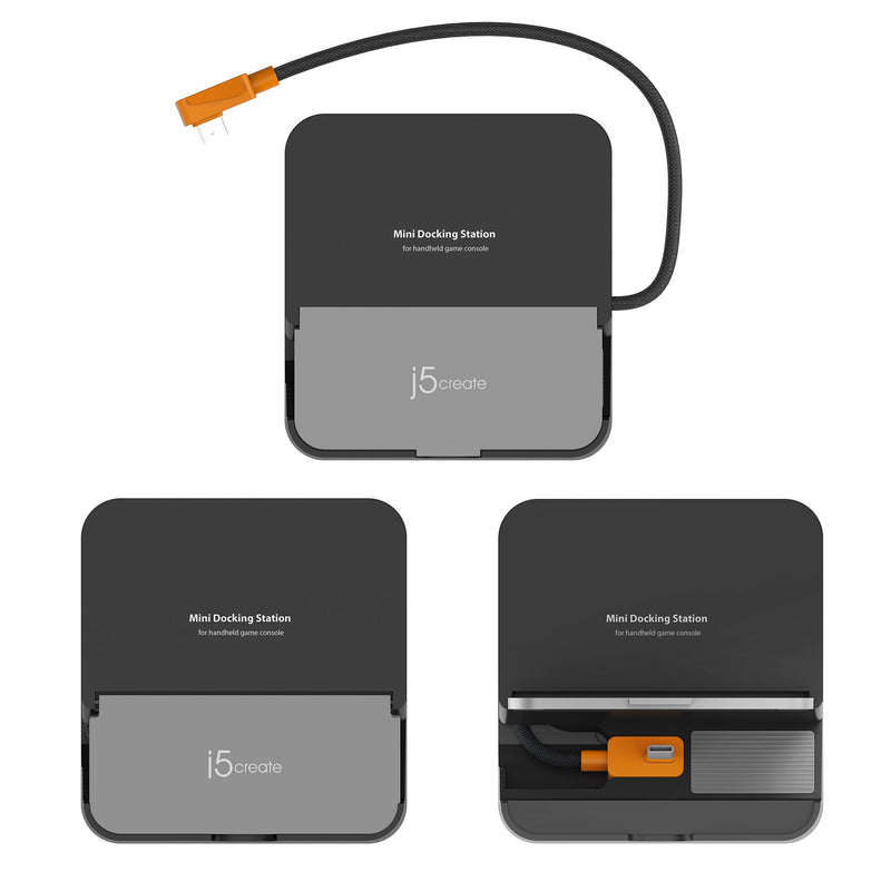 JCD624 USB-C 6in1 スマホ & ゲーム機 ドックスタンド For Switchシリーズ、Steam Deck、ROG Ally