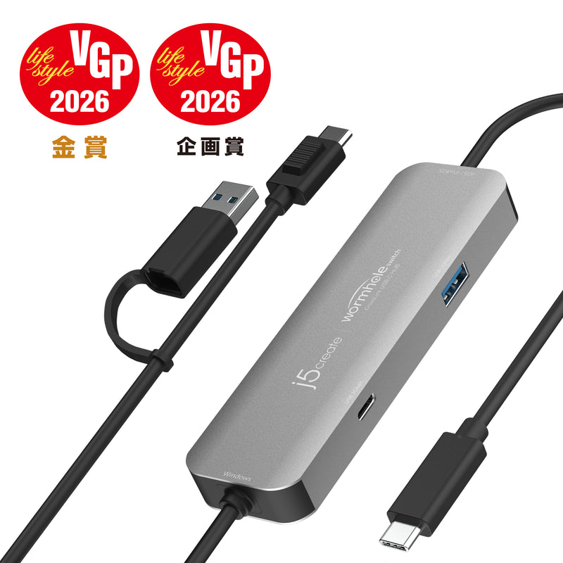 JCH422 iPad/iPhone to Windows PC クロスリンクハブ