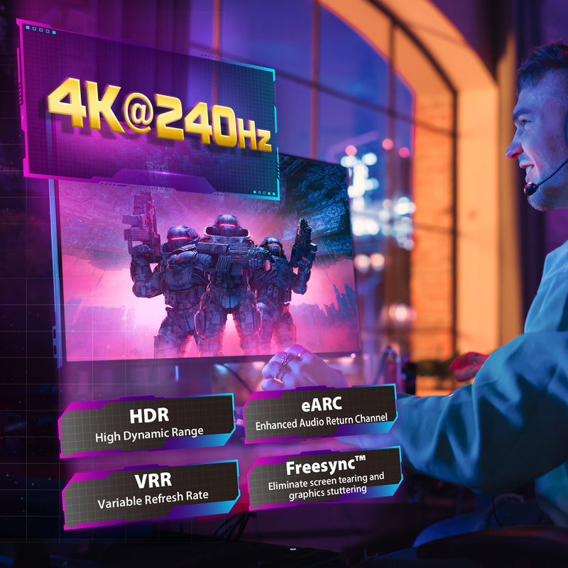 JDC44L16 VESA認証取得16K対応DisplayPort 2.1 ケーブル