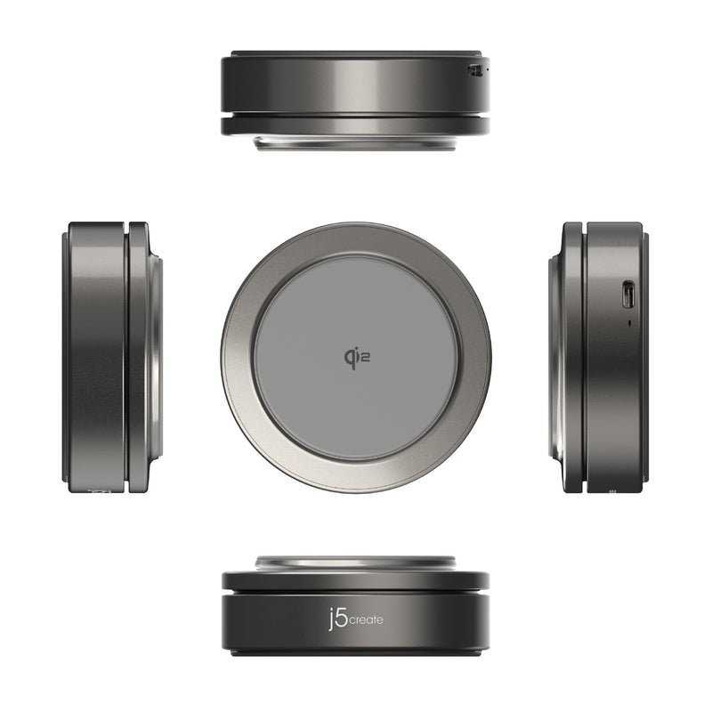 JUPW3515　Qi2対応3in1ポータブル・ワイヤレス充電ステーション