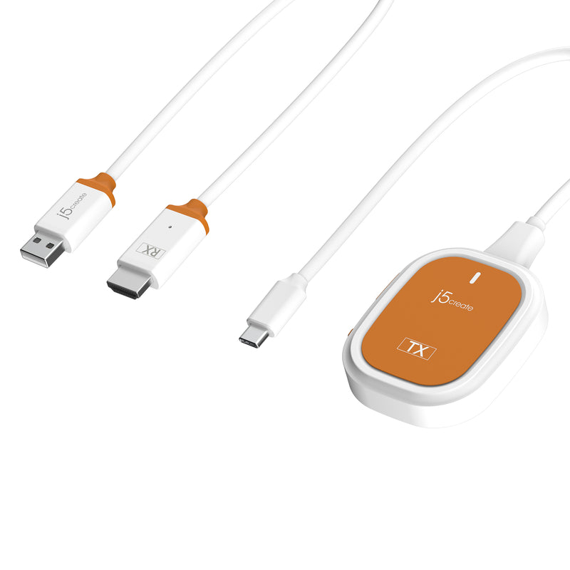 JVAW61　USB-C to HDMIワイヤレス送受信機 (iPhone15対応)