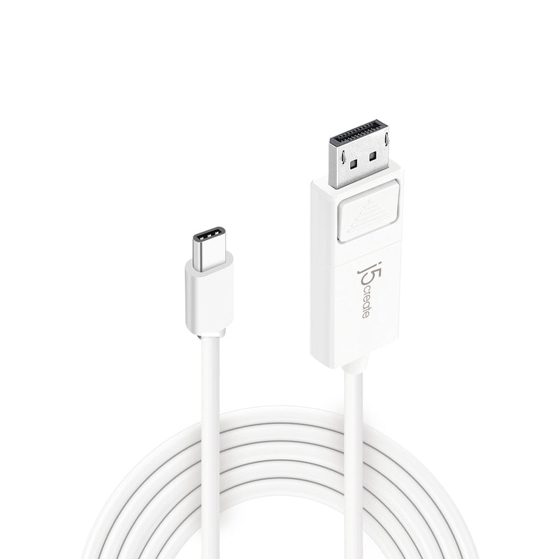 JCA141 USB Type-C to 4K DisplayPortケーブル 1.2m