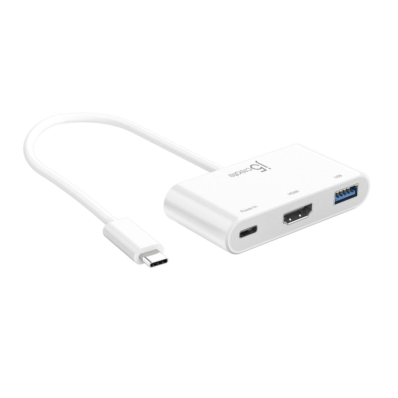 JCA379/JCA379-MT USB-C to PD+HDMI+USB 3in1 マルチアダプター