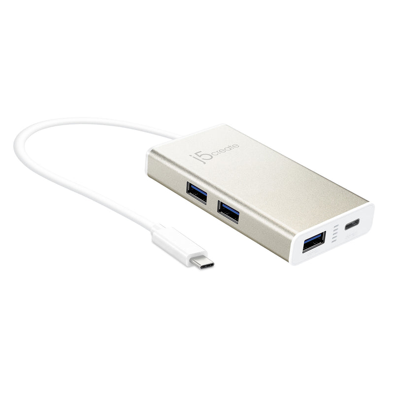 JCH346 USB Type-C to USB3.0 × 3 ポート+ Type-C ハブ（生産終了）