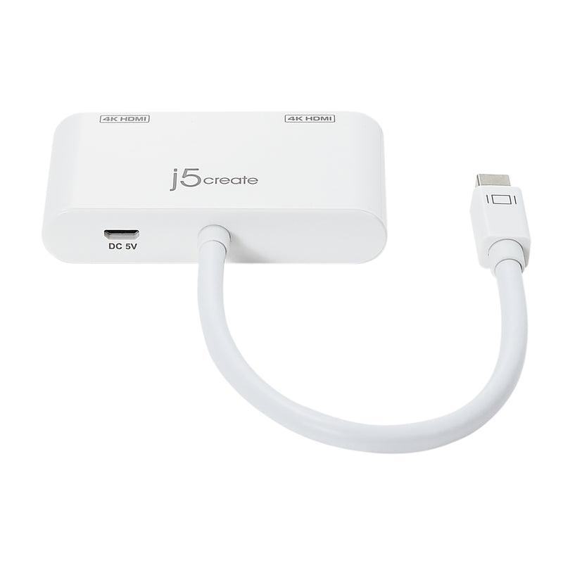 JDA156 Mini DisplayPort to Dual HDMIアダプター（生産終了）