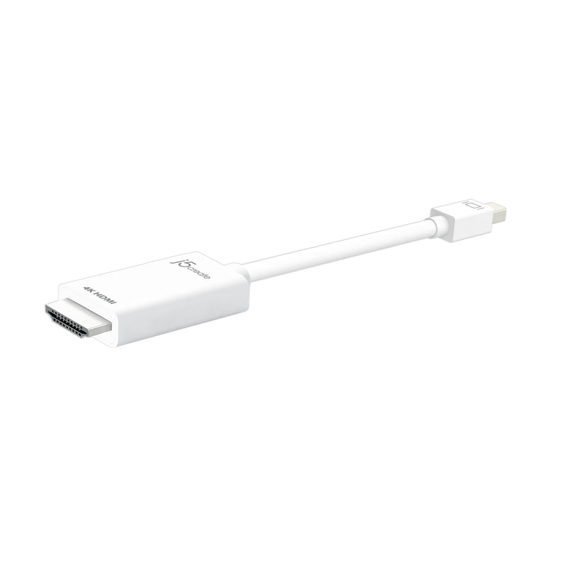 JDC159 Mini DisplayPort to 4K HDMIケーブル 1.8m（日本販売終了）