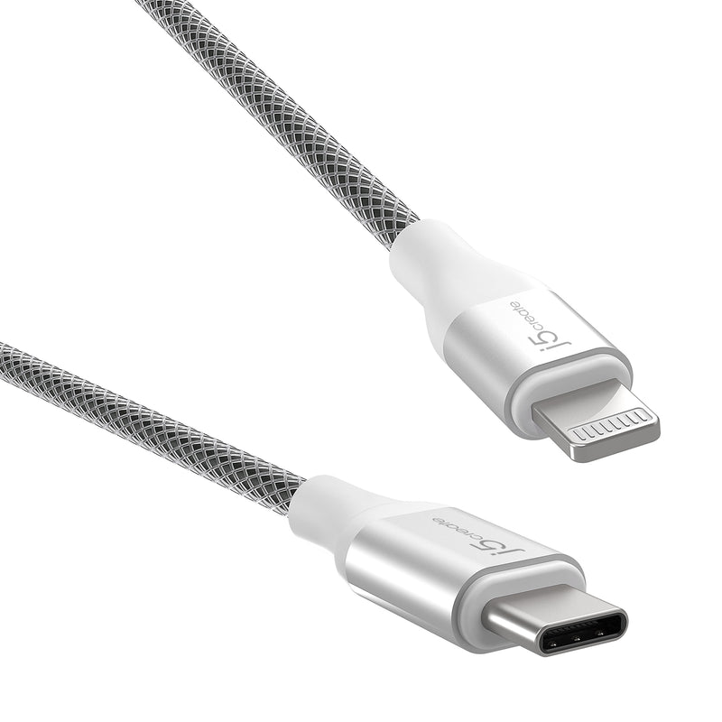 JLC15 USB-C to ライトニング ケーブル (Black / White) 1.2m（日本販売終了）