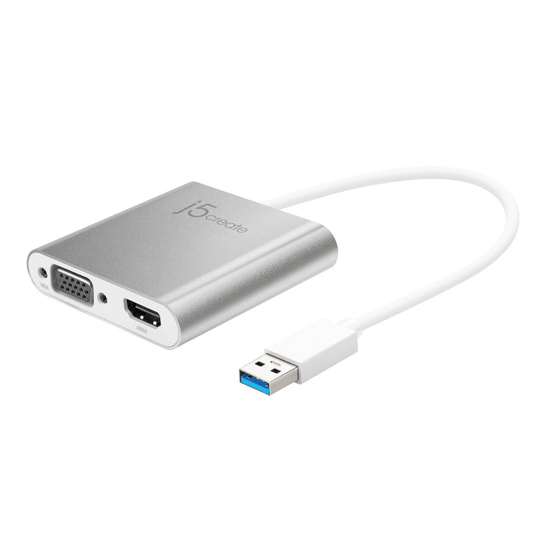 JUA360 USB 3.0 to Dual VGA&HDMIディスプレイアダプター