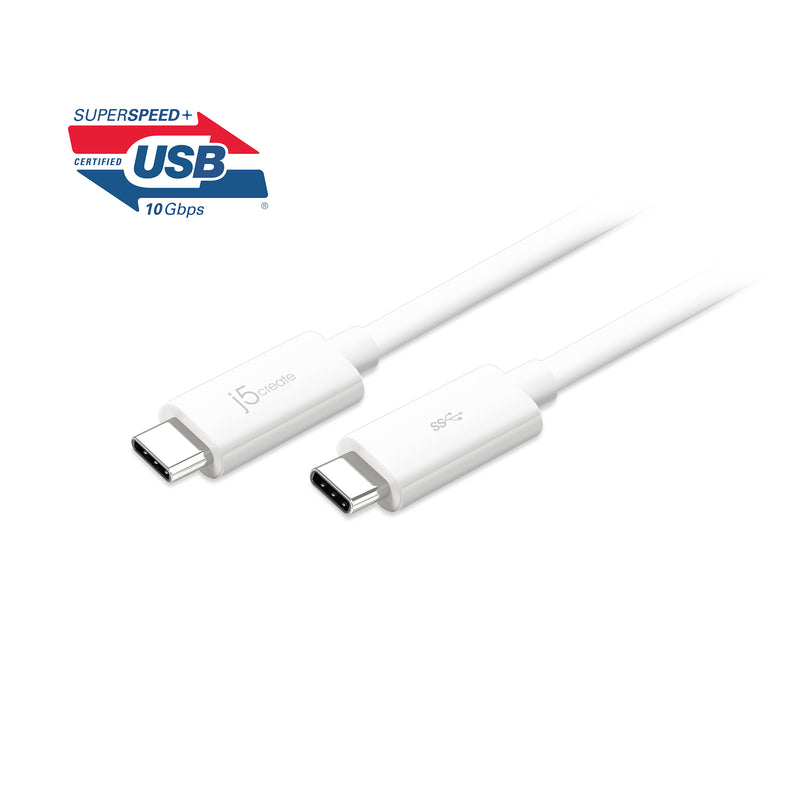 JUCX03J USB 3.1 Type-C to Type-C ケーブル 0.9m