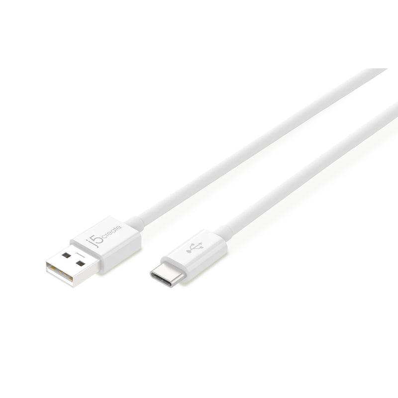 JUCX08 USB 2.0 Type-C to Type-A ケーブル（生産終了）