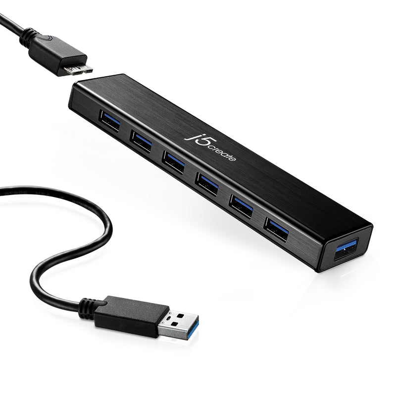 JUH377 USB 3.0 7ポートハブ（生産終了）