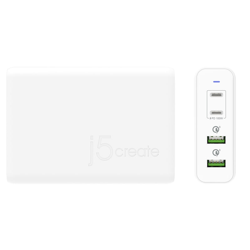 JUP44100 100W 4ポートPD USB-C充電器（生産終了）